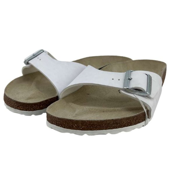 Birkenstock | Men's Madrid BS Sandals | White | Various Sizes - Picture 1 of 7